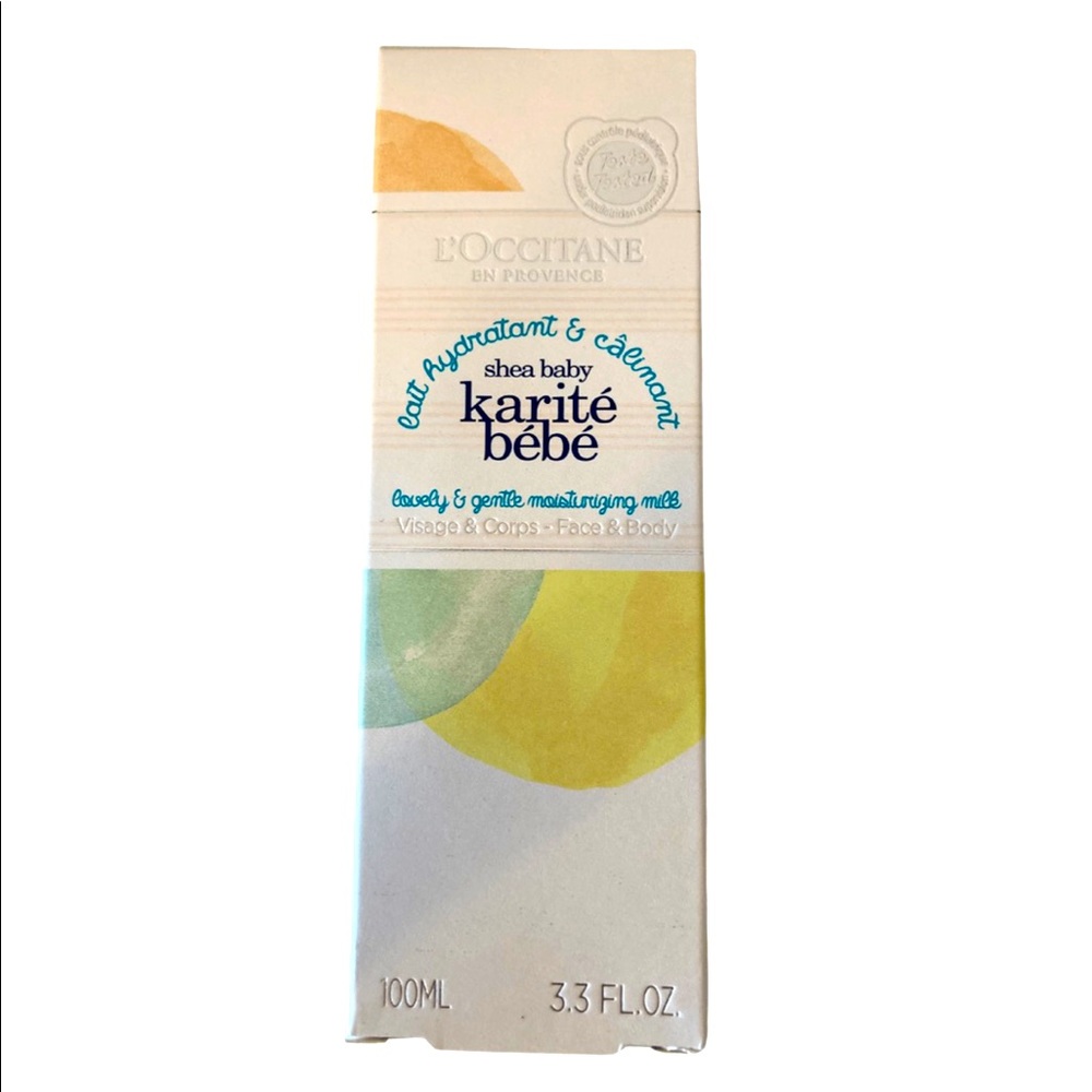 L’Occitane Shea Baby Moisturizing Milk 3.3 Fl Oz
